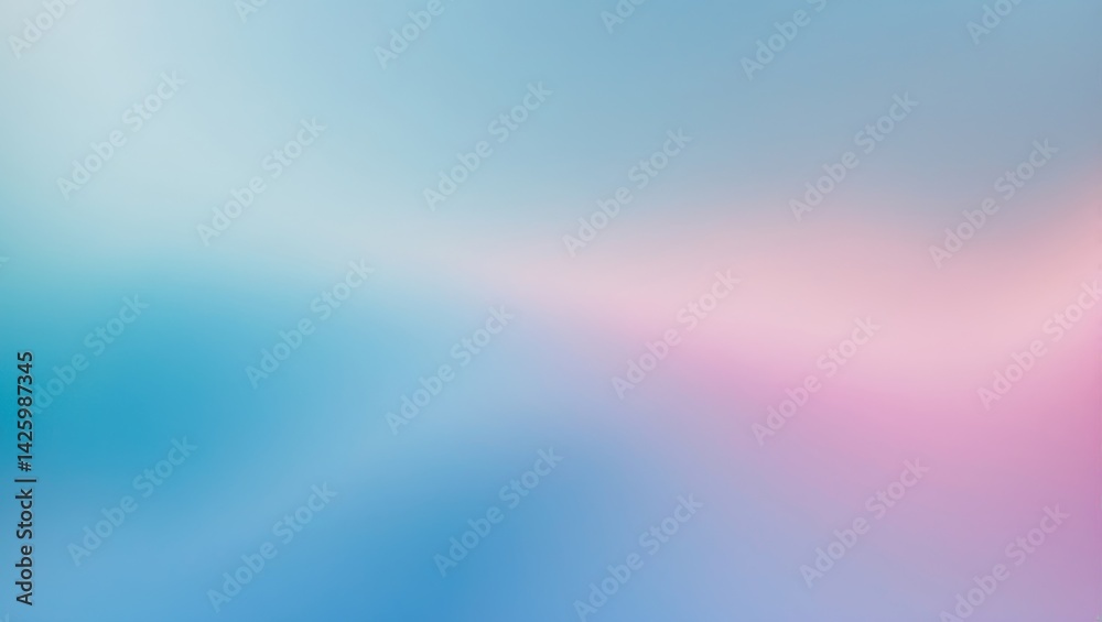 Aufkleber abstract pastel gradient with soft blur and light reflections for modern wallpaper