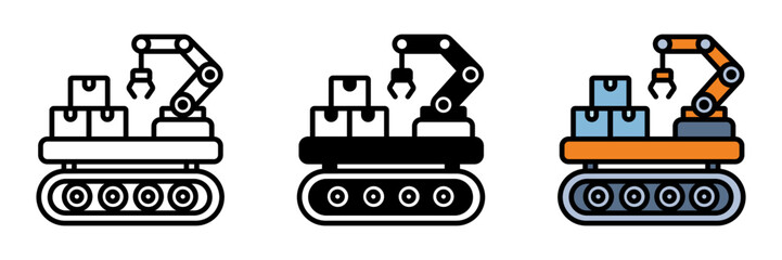 Cargo Robot is an automated machine that transports goods in warehouses or factories without human guidance.