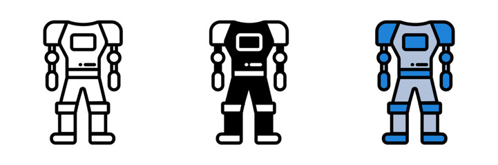 Exoskeleton is a wearable robotic suit that enhances human strength, mobility, and support for rehabilitation or labor.