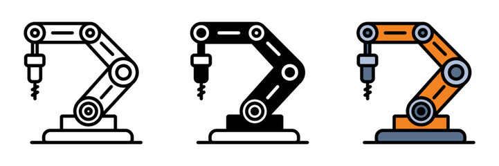 Industrial Robot is a programmable machine designed for heavy-duty tasks in manufacturing and assembly lines.