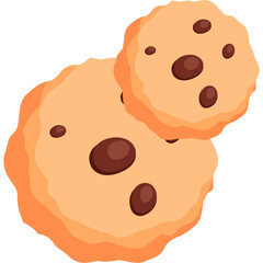 Cookies Illustration Realistic