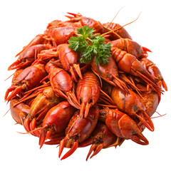 Hot and Spicy Mala Crawfish Meal