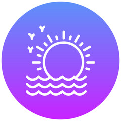 Sunset Icon