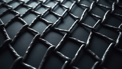 Metal mesh backdrop design