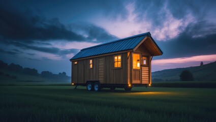 Portable Tiny House for Outdoor Activities and Wildlife Encounters