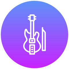Naklejka premium Violin Icon
