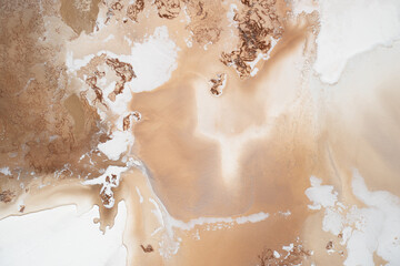 Neutral Hand Painted Abstract Art