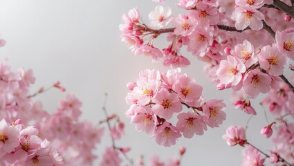 Fototapeta premium Cherry Blossom Frame Design