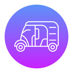 Auto Rickshaw Icon