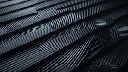 Carbon fiber seamless texture with geometric pattern for modern background