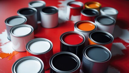 Paint cans