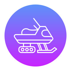 Snowmobile Icon