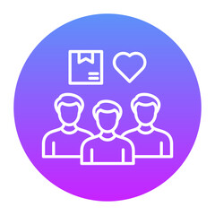 Famine Relief Team Icon