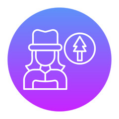 Park Ranger Female Icon