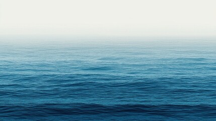 Obraz premium Deep Blue Ocean Gradient Background for Serene and Calming Visuals