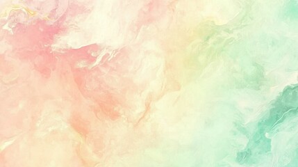 Soft Pastel Gradient Background with Baby Hues for Design Use