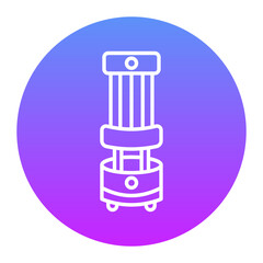 Disinfection Robot Icon