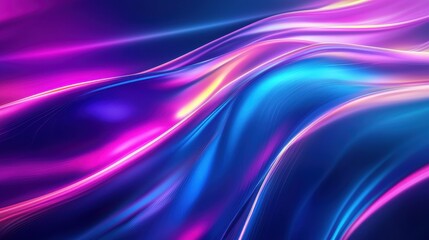 Vibrant Neon Purple Gradient Background for Dynamic Designs