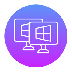 Dual Monitors Icon
