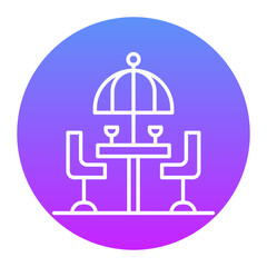 Outdoor Terrace Icon