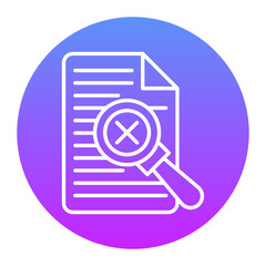 Data Infringement Icon