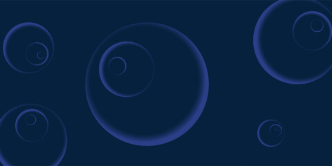 Abstract blue circle background. Vector illustration design for presentation, banner, cover, web, flyer, card, poster, wallpaper, texture, slide and business card