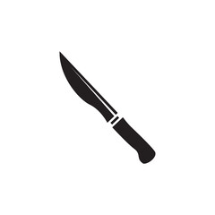 knife on white background