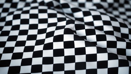 Fototapeta premium Checker Flag Design