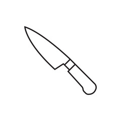 knife isolated on white