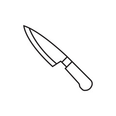 knife isolated on white background
