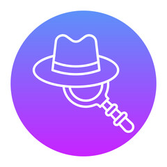 Detective Hat Icon