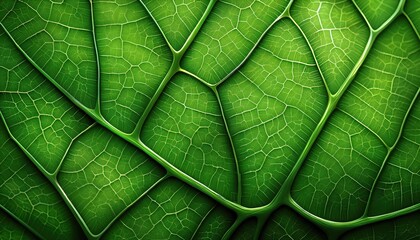 Vibrant Green Leaf Vein Textures Abstract Background Wall Art, Showcasing Natures Complex Patterns, Perfect for Digital Art, Home Decor, and Design Inspiration.