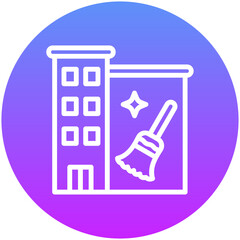 Apartment Cleaning Icon