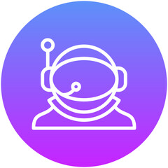 Space Helmet Icon