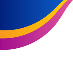 Colorful Corner Wave