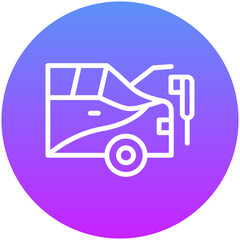 Car Trunk Cleaning Icon