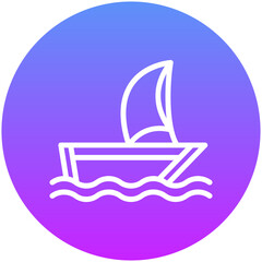 Splash Boat Icon