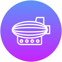 Airship Icon © IconVerse