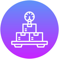 Delivery Weighing Icon