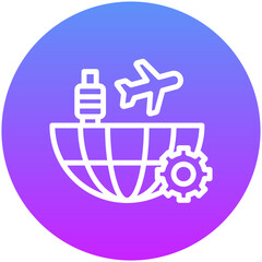 Travel Arrangement Icon