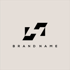 Fototapeta premium initial H technology geometry logo vector