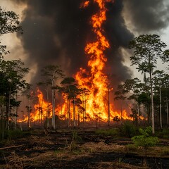 The Amazon Forest is Burning