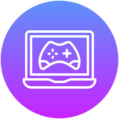 Gaming Laptop Icon