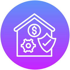 Obraz premium Business Insurance Icon