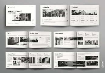 Architecture Portfolio Layout