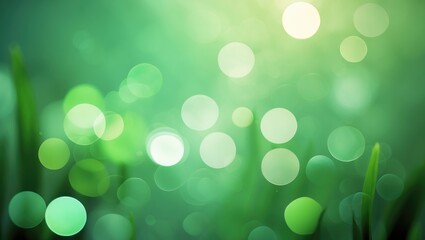 Obraz premium Vibrant Spring Bokeh Background