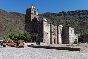 Wizyta w misji San Xavier, Baja California, Meksyk