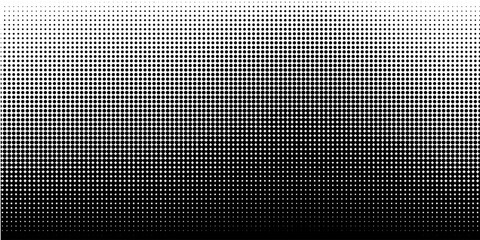 Halftone wave background. Curved gradient texture or pattern. Vector illustration.