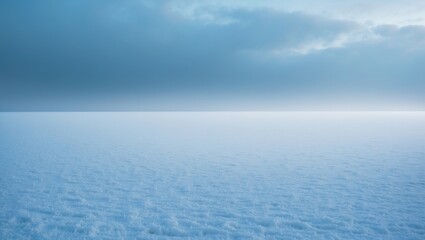 Background featuring fresh snow texture in blue hues