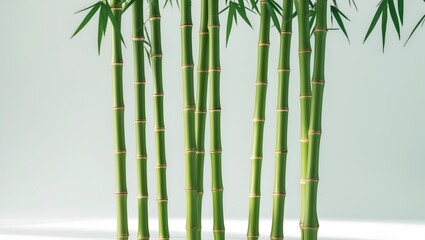 Obraz premium Bamboo: A Versatile and Sustainable Plant